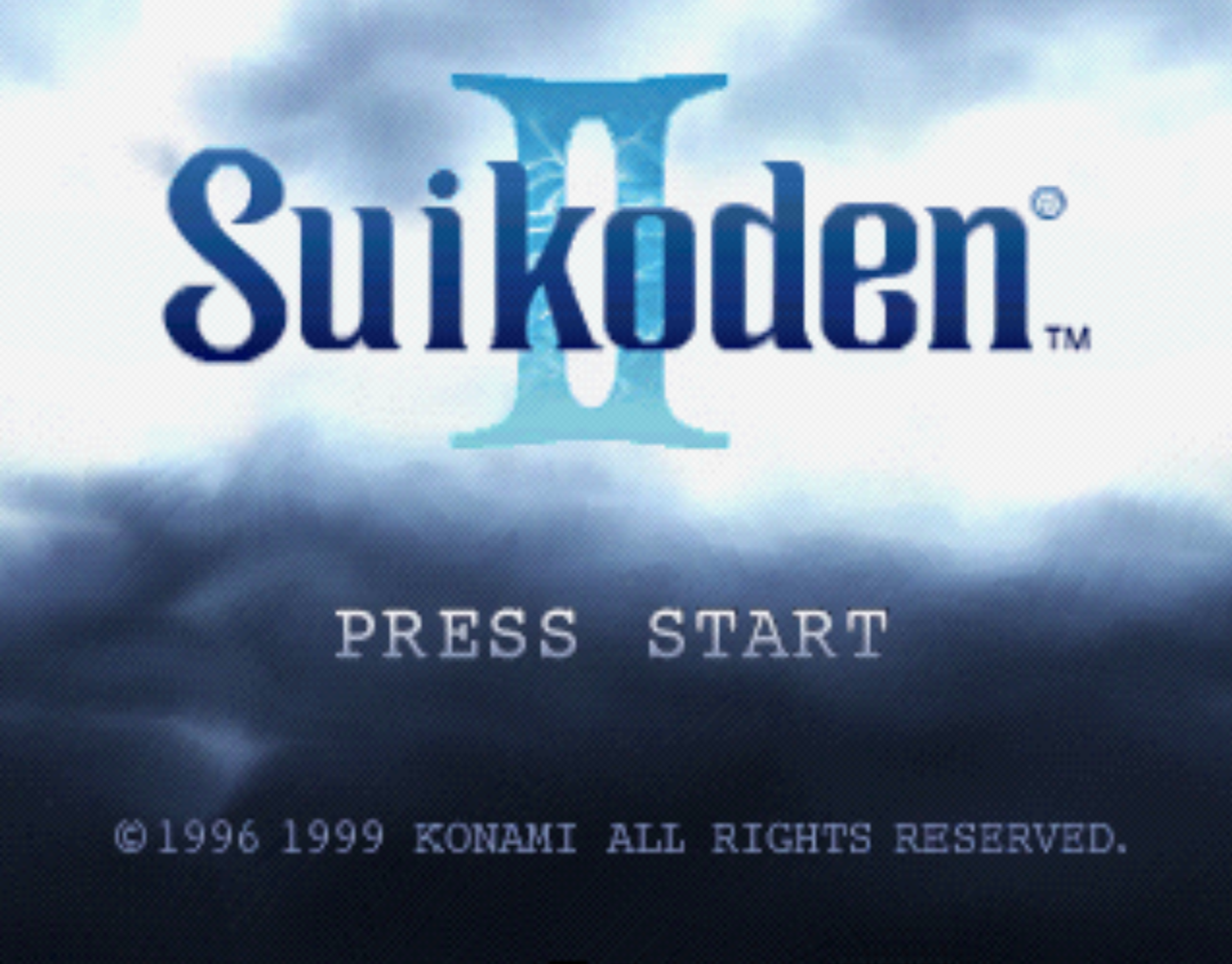 Suikoden II Title Screen